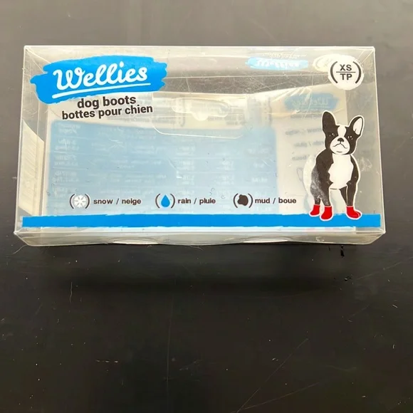 New in box adorable doggie boots for your scrumptious fur baby in size XS - Picture 5 of 6